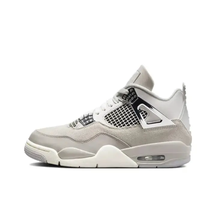 Back To School Unisex Walking Sneakers, Light Grey Suede Retro Style Shoes | Lightweight, Breathable, All Day Comfort, Wide Feet Friendly, Shock Absorbing Non-Slip Daily Streetwear Footwear for Teens, Brand New Sealed With Original Shoe Box