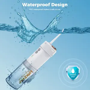 LINKEVAP Cordless Water Dental Flosser – Rechargeable Oral Irrigator for Deep Cleaning & Gum Care at Home or Travel