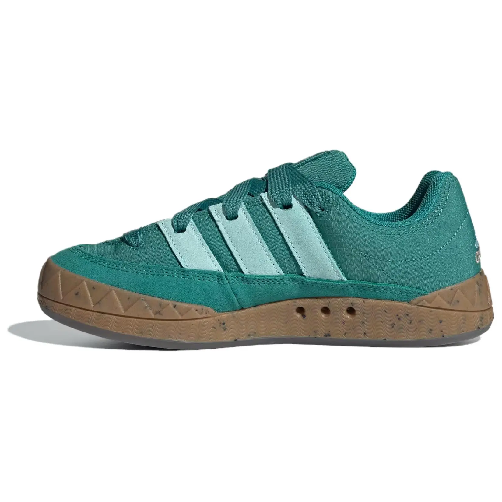 Adidas Women's Adimatic Active Green Charcoal' Versatile Durable Non-slip Low Top Skate Shoes IE3931