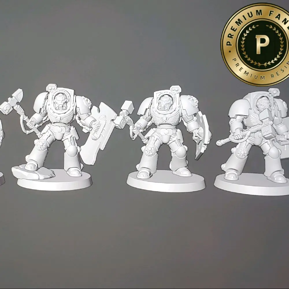 x15 Prime Marines Of Space Terminators With All Weapons (Fully Poseable)