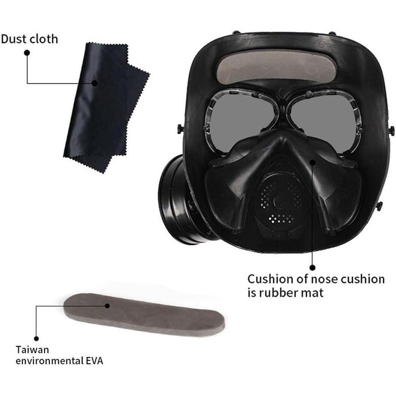 Full Face Airsoft Gas Mask M88 Helmet Tactical Skull Game Mask for BB Gun Cosplay Costume Halloween Masquerade