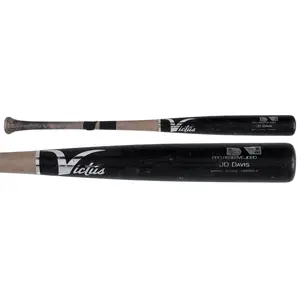 J.D. Davis New York Yankees Game-Used Black and Red Victus Broken Bat vs. Cincinnati Reds on July 3, 2024 - Fanatics Authentic Certified