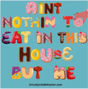 “Nothing To Eat” Magnet for Refrigerator