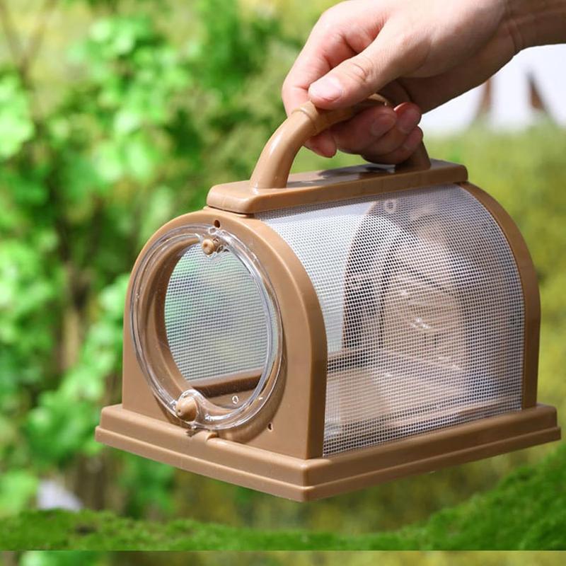 Worm Observation Kit Critter Cage Multipurpose Nature Collection Container Kids Portable Viewer Toy for Children Boys Girls