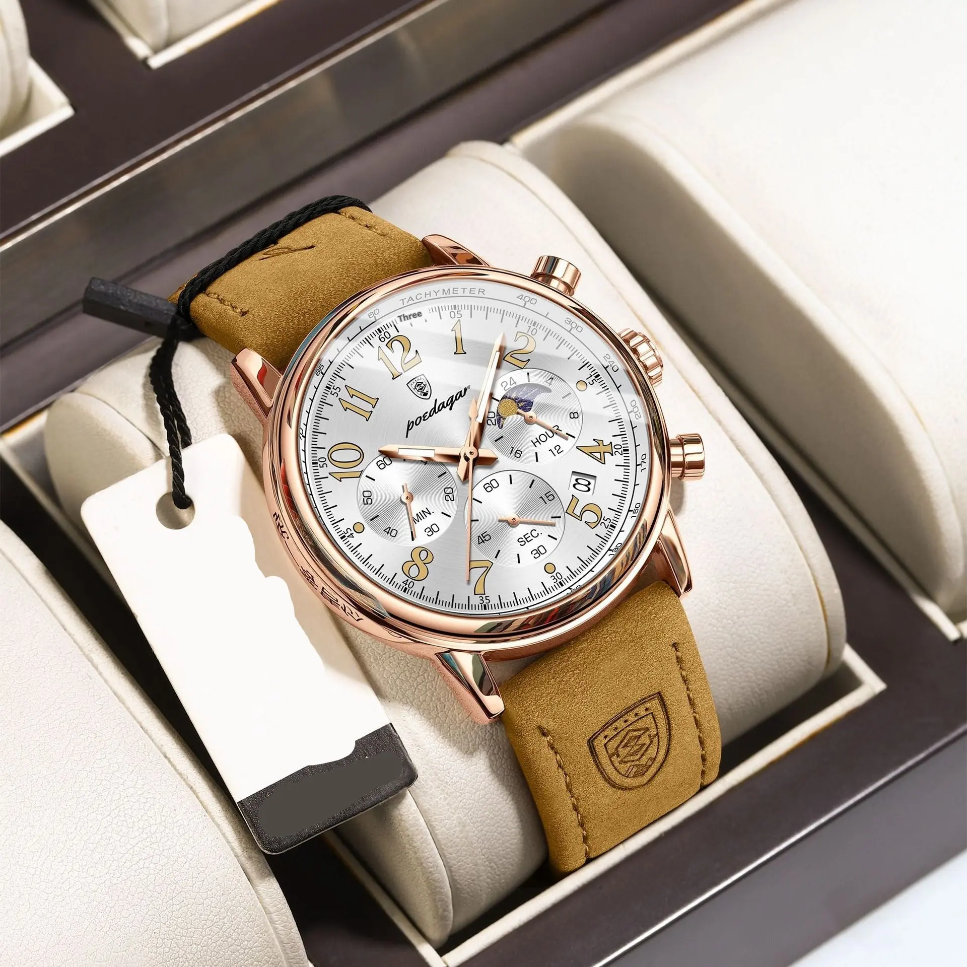 Men's Multifunctional Luminous Quartz Watch