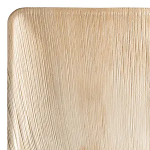Square Palm Leaf Eco Friendly Disposable Platters (11")