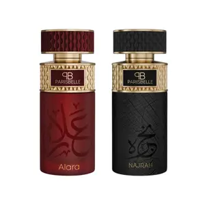 (2pc Bundle Pack) Alara + Najrah by Parisbelle Extrait De Parfum Spray, 3.4oz
