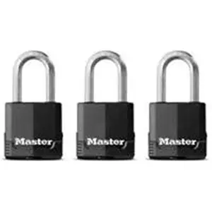 Master Lock M115XTRILF 1.56 in. Padlock 1.50 in. Shackle