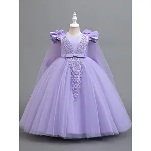 Girl's Long Princess Dress