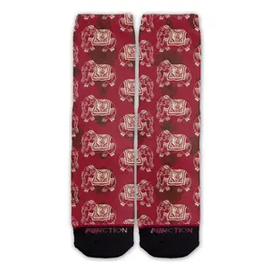 Function - Indian Elephant Pattern Fashion Sock