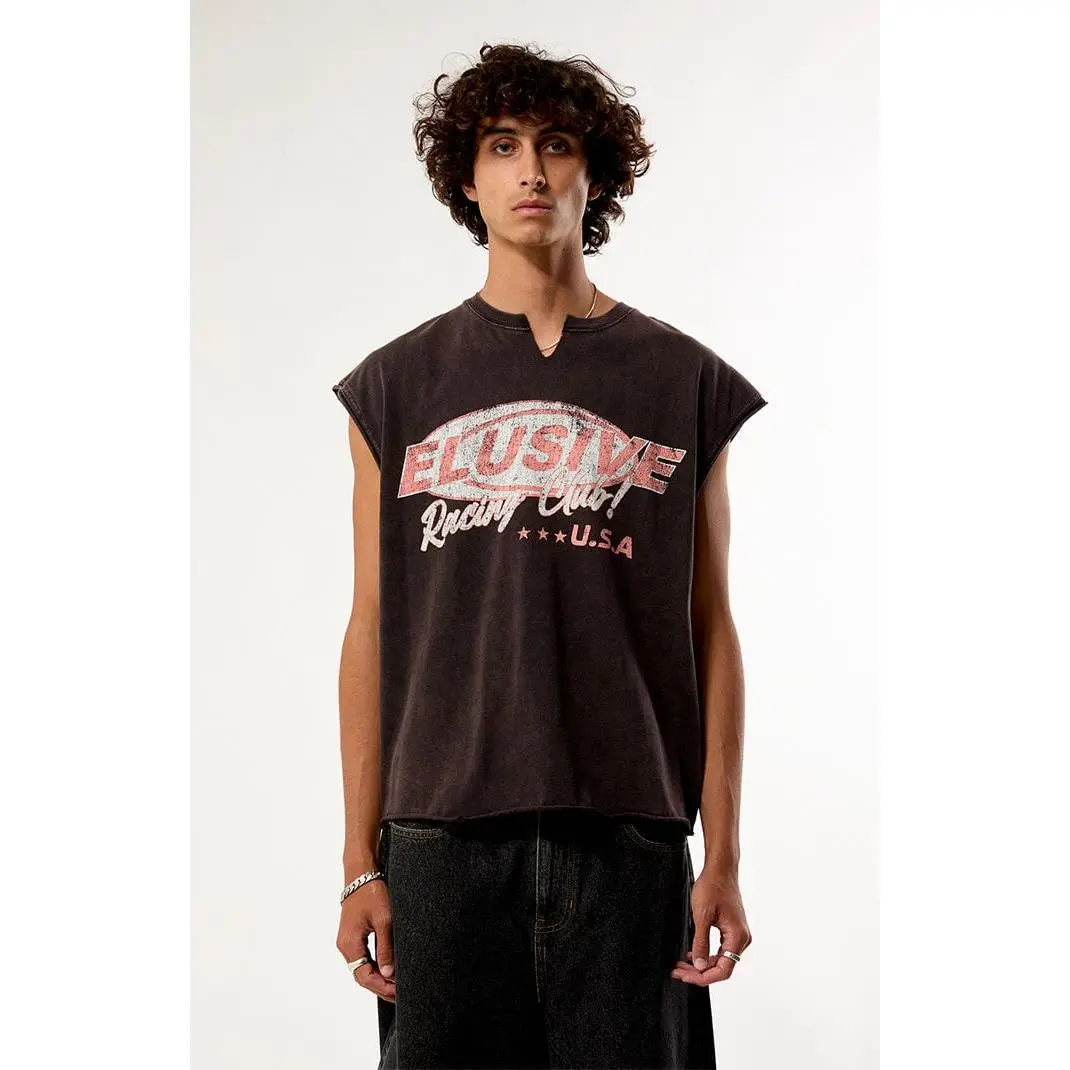 Pacsun Men's Elusive Cutoff Muscle Tank Top