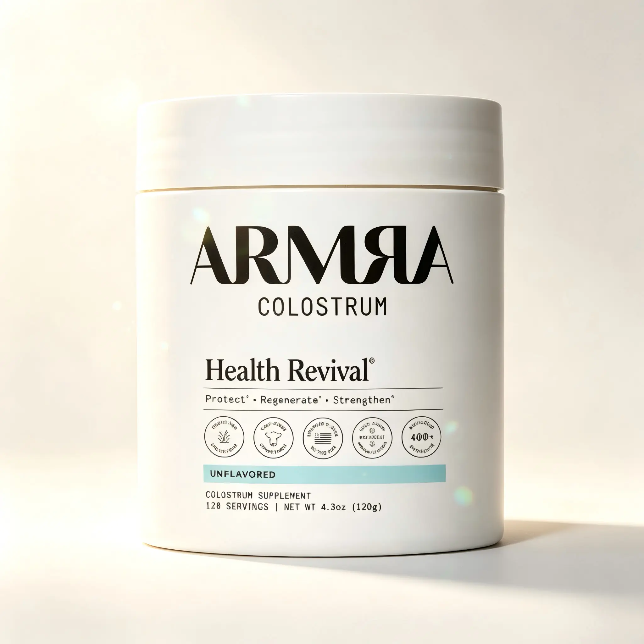 ARMRA Colostrum Unflavored Jar
