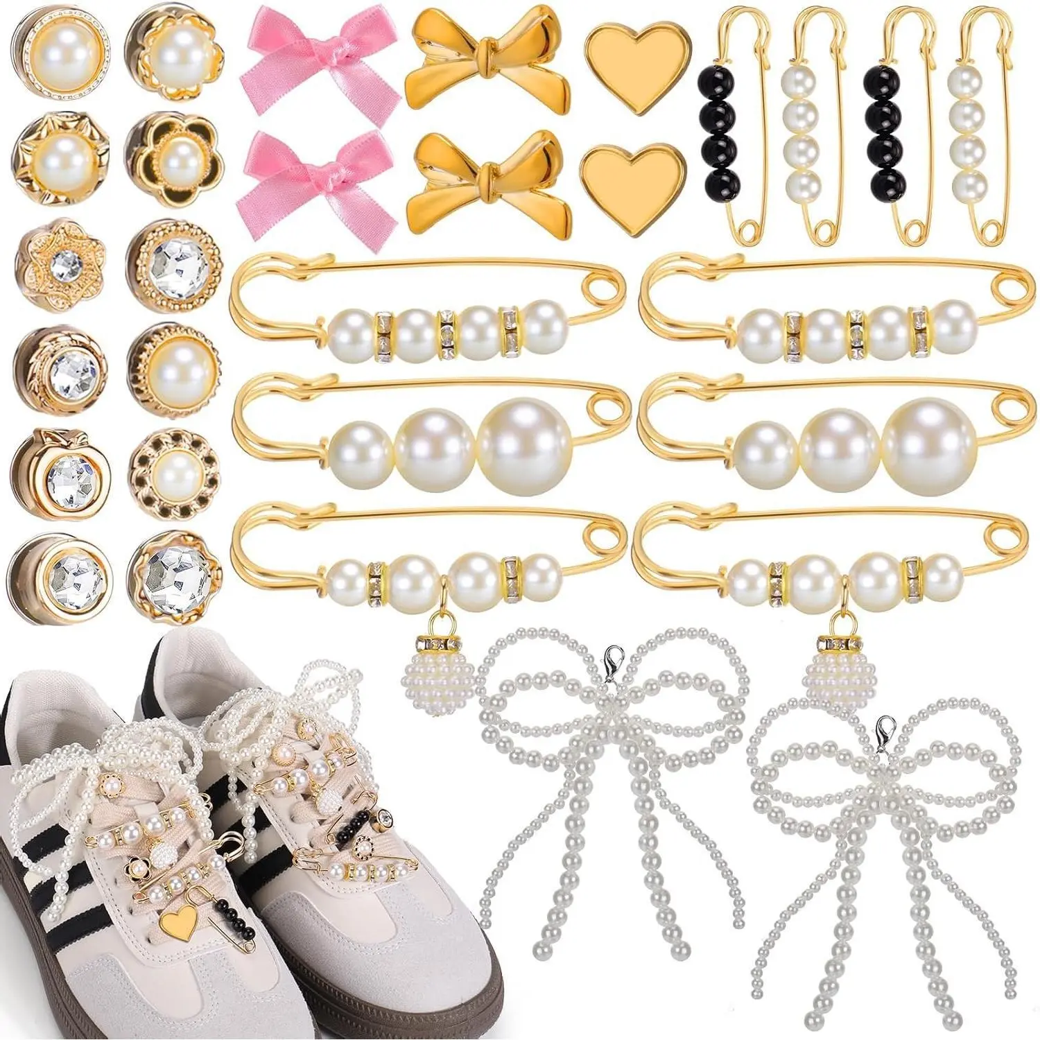 X-BY36 Shoe Charms for Sneakers, Charms for Shoe Shoelace Junk Socks, DIY Shoe Lace Charms for Women Shoes Jewelry Decorations Footwear Bedroom
