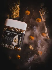 wakse Hard Wax Beans - Pumpkin Scarecrow - Large