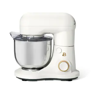 Sale !!!!! Beautiful 3.5 Qt Stand Mixer, White Icing with Flat Beater, Dough Hook, Balloon Whisk