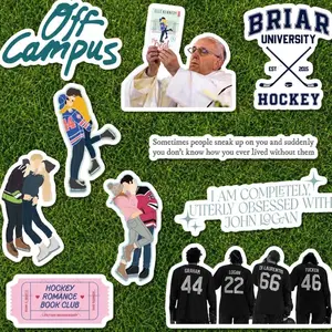 10 Ops (NOT COMBO 10) Off Campus Garrett Graham Stickers, Dean Di Laurentis - John Tucker - John Logan - The Deal sticker