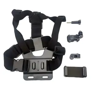 5-In-1 Creative Outdoor Bicycle Phone Holder, Chest Strap, Extreme Sports Camera Mount, Fishing & Travel Phone Stand