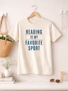 Reading Is My Favorite Sport Crewneck | Book Girl Sweatshirt