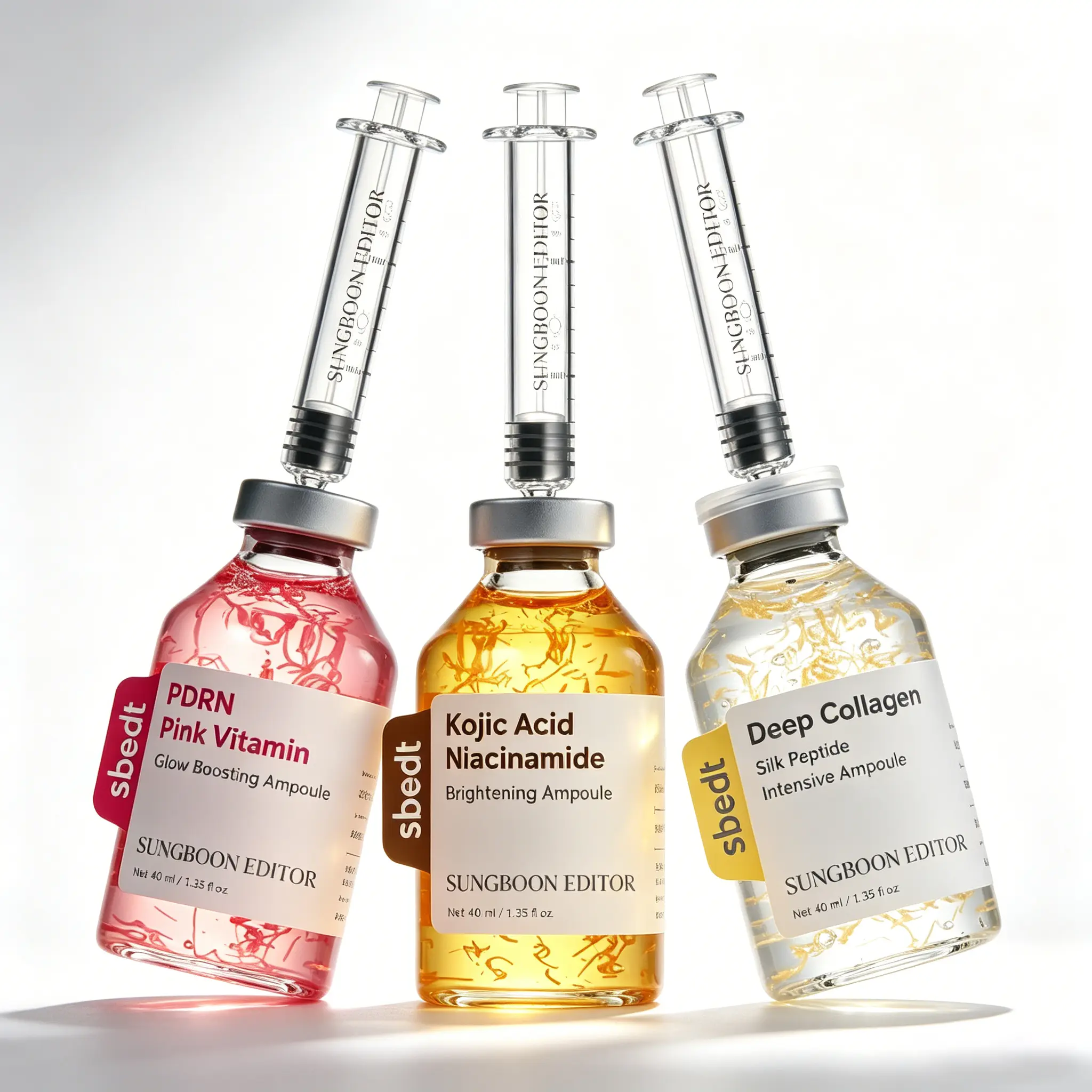 [Sungboon Editor] Hometox Trio Gift Set (PDRN + Kojic + Peptide) Skin Repair Serums Daily