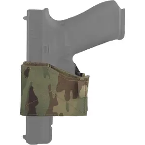Left-Hand Universal Tactical Holster, MC Pattern, 500D Nylon with Hard Shell, MOLLE Compatible, 4.33x3.94x2.17 Inch