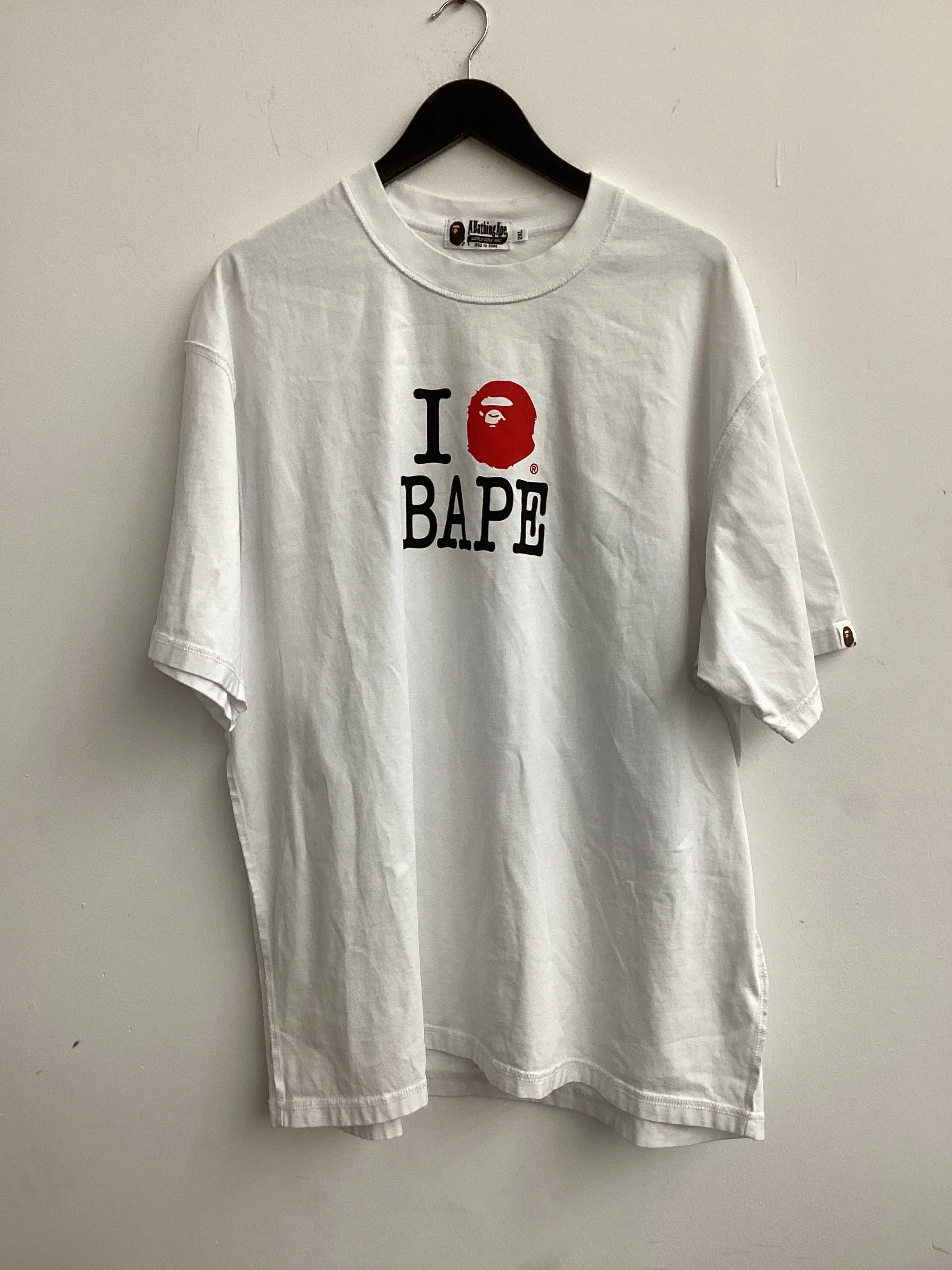 BAPE I Love BAPE Tee White