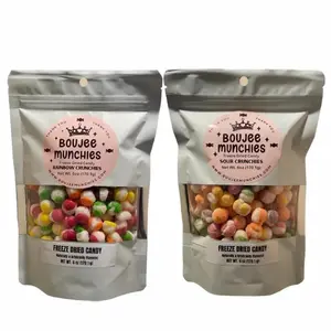 Freeze Dried Candy Rainbow and Sour 2 pack  Crunchy Snack