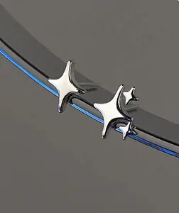 s925 sterling silver Asymmetrical Star Stud Earrings，Minimalist Simple Unique Earrings for galentine‘s party valentine’s day gift，fashion zirconia earrings，anniversary holiday jewelry，gift for women