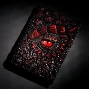 3D Effect Dragon Eye Design Planner, 1 Count Creative Multi-purpose Notebook, Journal Notebook, Office Stationery & Supplies, Gift for Friends