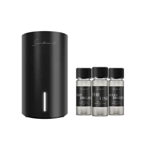 Scentiment Mini 2 LE Discovery Kit - Portable Cold-Air Diffuser with Wi-Fi & Touch Controls, Rechargeable Battery Life, Covers 500 Sqft; Includes Top 3 Luxury Hotel-Inspired Fragrance Oils (20ml)