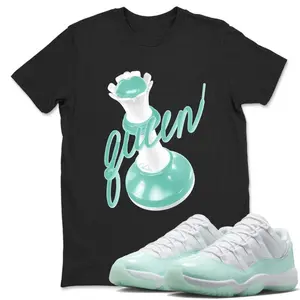 11 Low Igloo Graphic T-shirt, 3D Queen Tee Shirt Match 11 Low Igloo Prism Mint Sneaker, Gift For Him, Gift For Her, Simple Look