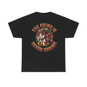 never ending grind Heavy Cotton Tee