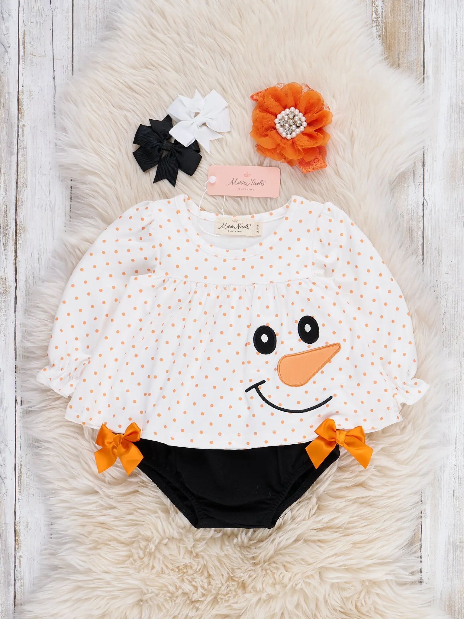 Frosty Smiles Bloomers Outfit