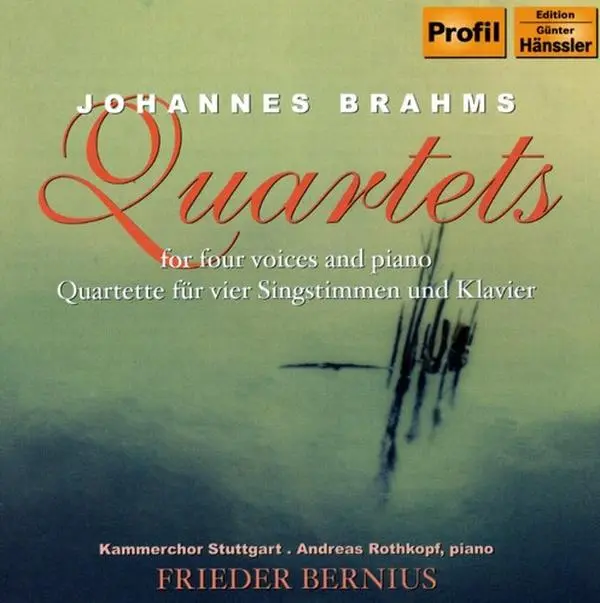 Frieder Bernius - Quartets for Four Voices & Piano  [COMPACT DISC - CD]