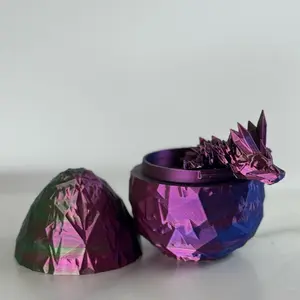 Magic Hatching Mini Crystal Dragon - 3D Printed Suprise