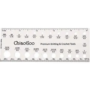 ChiaoGoo Needle Gauge