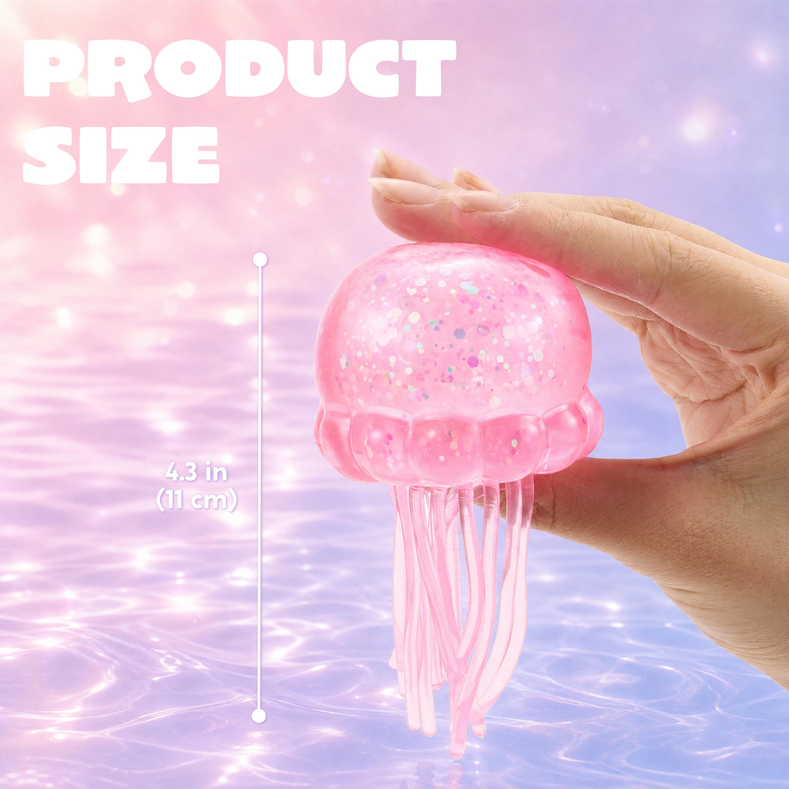 JOYIN 1PCS/3PCS Jellyfish Stress Relief Toys, Jellyfish Glitter Squishy Toy, Slow Rising Toy for Kids & Adults, Anxiety Relief Fidget Sensory Toy, Soft Squeeze Decompression Dough for Adults Gifts, Party Favors, Office Desk Decorations JOYIN 1PCS/3PCS Jellyfish Stress Relief Toys, Jellyfish Glitter Squishy Toy, Slow Rising Toy for Kids & Adults, Anxiety Relief Fidget Sensory Toy, Soft Squeeze Decompression Dough for Adults Gifts, Party Favors, Office Desk Decorations
