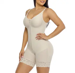 Seamless Tummy Tuck Butt Enhancer Shapewear with Detachable Straps
