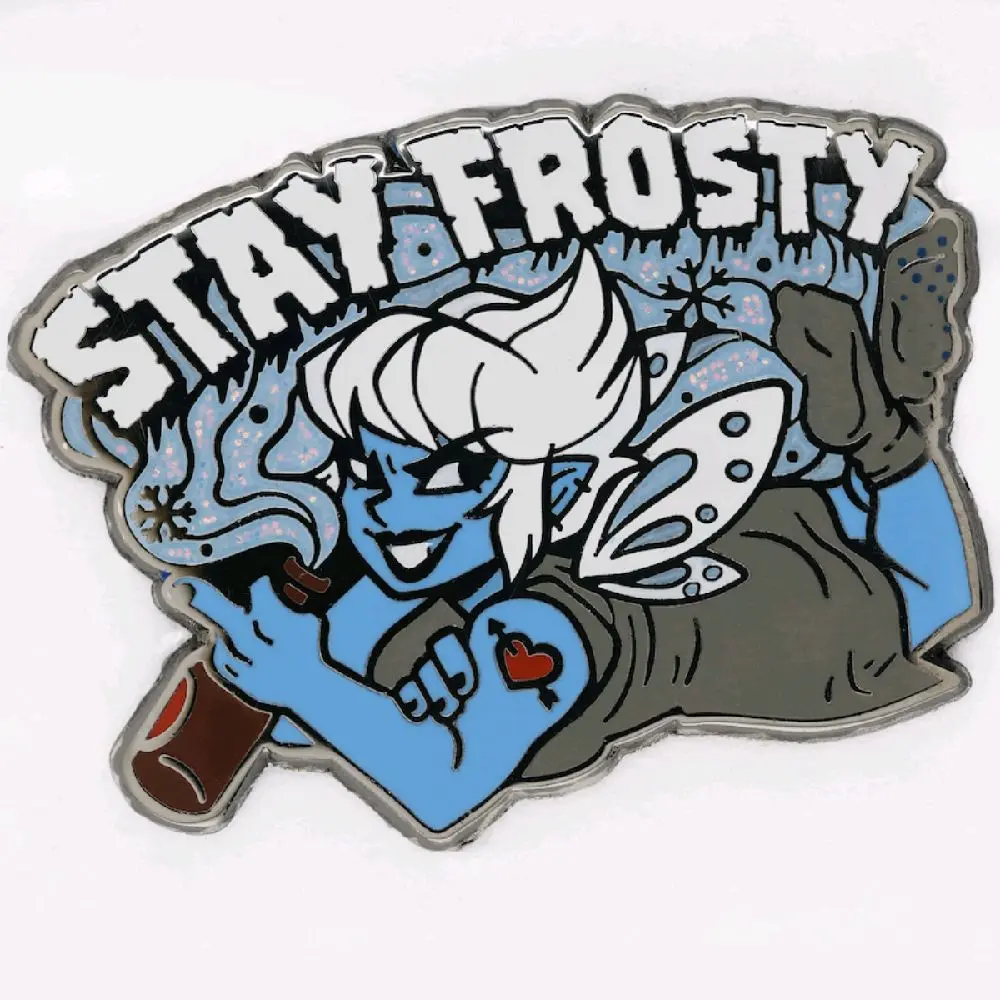 Dungeon Crawler Carl: Stay Frosty Enamel Pin