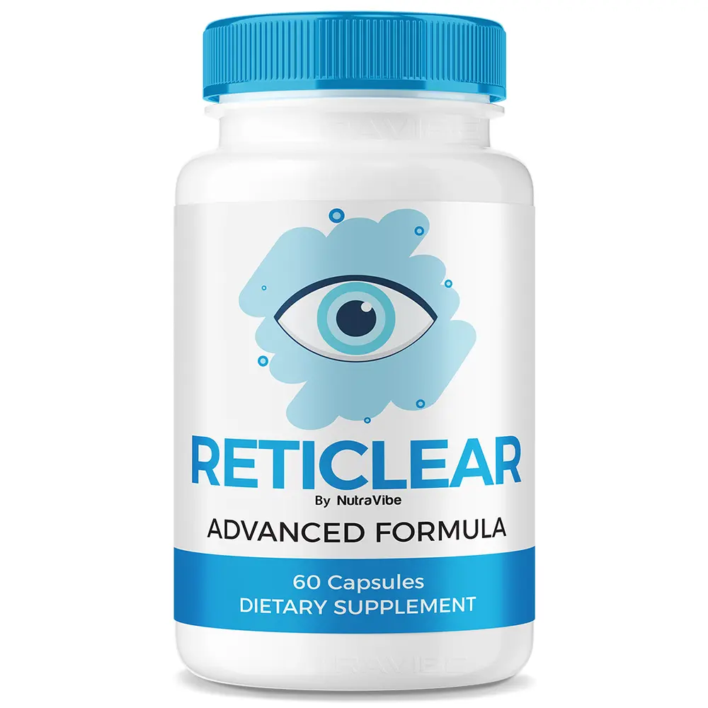 Reticlear Advanced Formula - Natural Dietary Supplement for Overall Health & Wellness
