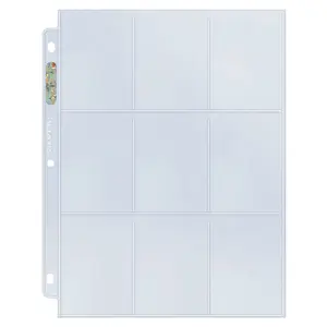 Silver Series 9-Pocket Pages (100ct) for Standard Size Cards