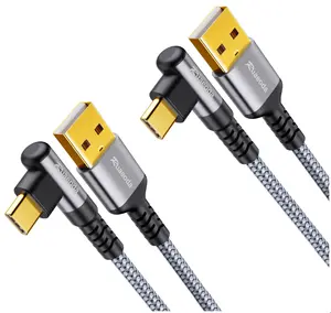 USB C Cable 6 ft,2Pack 3.1A Type C Charger Fast Charging Cable, USB A to USB C 3A Charger Durable Nylon Braided Car Carplay Cable for i'Phone 15 15 Pro Max 15 Plus Cable