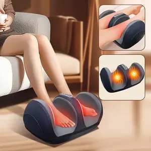 [Renhui]Foot Massager with Heating Deep Kneading Shiatsu Remote Control Vibration Compression Various Modes for Ladies and Men give me  foot  massager  original