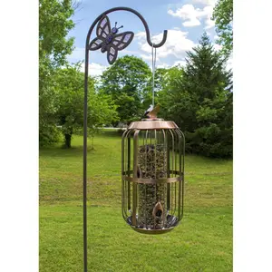 Outdoor Leisure Products  Deluxe Bird Feeder, Copper