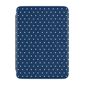 Casely Kindle Case | On the Dot | Navy Polka Dot