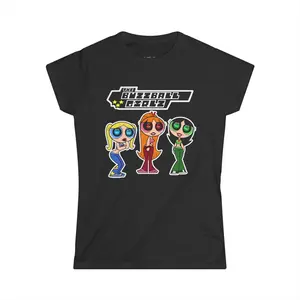 Graphic Tee, The Buzzball Girlz, Women's Cute T-Shirt, Trendy Top, Fun Graphic Shirt, Softstyle Tee