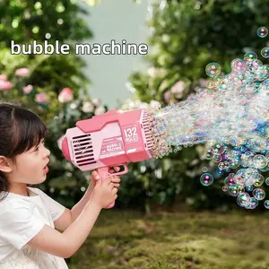 Fully Automatic Handheld Bubble Machine Youngsters Toy Electric Bubble Maker for Outdoor Parties, Parks & Weddings –Bubble Toys,Outdoor Toys Gifts,Bubble Toy for 3 4 5 6 7 8 Years Old Boys Outdoor Indoor Kid Birthday Wedding Party