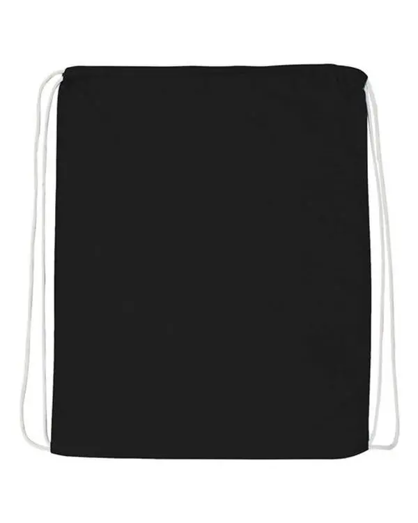 Q-Tees - Economical Cotton Drawstring Bag - Q4500