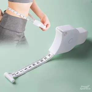 Portable Body Measuring Tape Automatic Retractable for Waist Hip Arm Durable Household Fitness Tailoring Party Supplies Tool