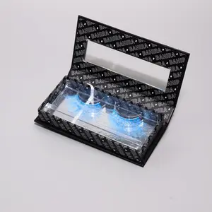 BAHIRA Color Craze Icebox Vegan Friendly All-Blue Glow Lash, Lightweight and Comfortable, Designed for All-Day Reusable Wear - Makeup