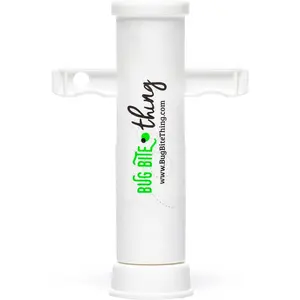 Suction Tool - Bug Bites and Bee/Wasp Stings, Natural Insect Bite Relief, Chemical Free - White/Single